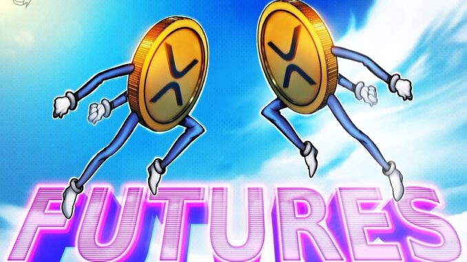XRP futures OI rises 25% as price chart ‘bull flag’ XRP futures OI rises 25% as price chart ‘bull flag’ targets $14