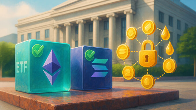 SEC filing reveals ETH and SOL ETFs may include staking SEC filing reveals ETH and SOL ETFs may include staking rewards